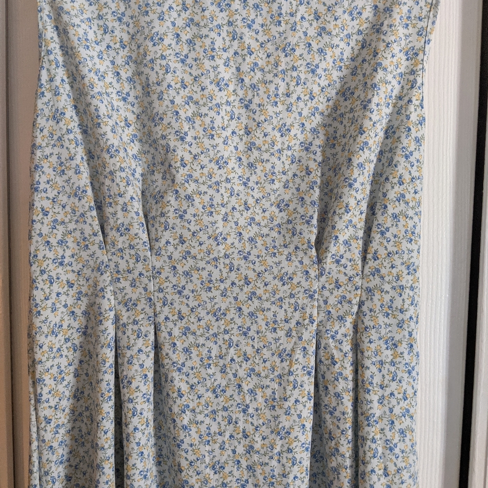 Temu dress with pleats, size L